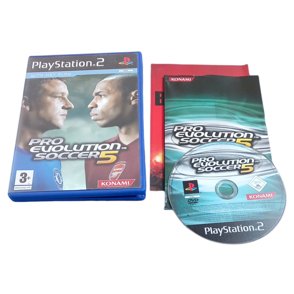 Sony Playstation PS2 - PES Pro Evolution Soccer 5 - PAL